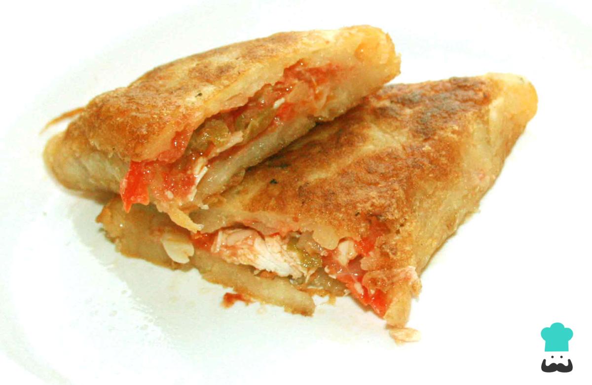 Receta de Empanadas de yuca con pollo