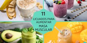 Licuados para aumentar masa muscular