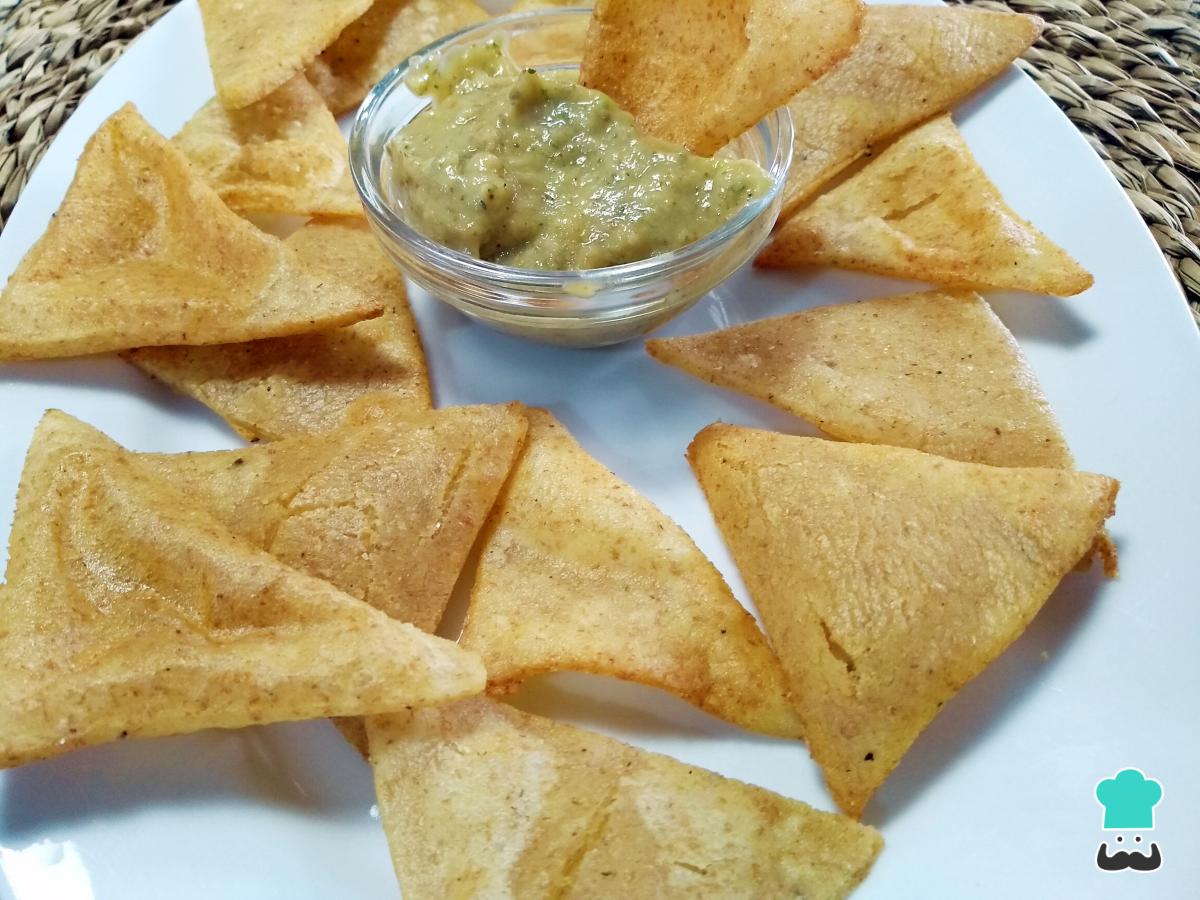 Receta de Nachos caseros