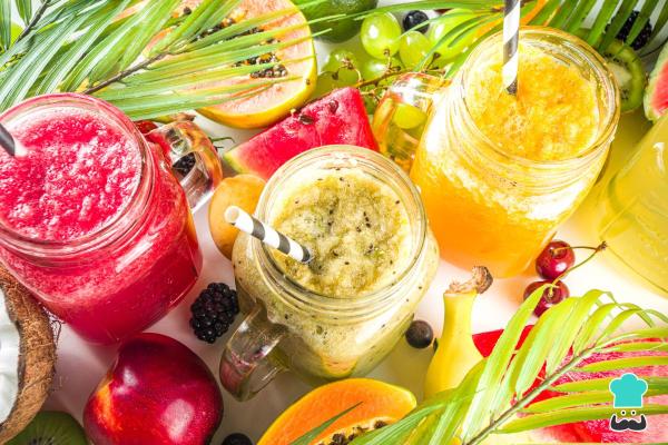 Desayunos mexicanos saludables - Smoothies tropicales