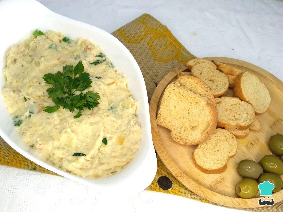 Receta de Brandada de bacalao con patata