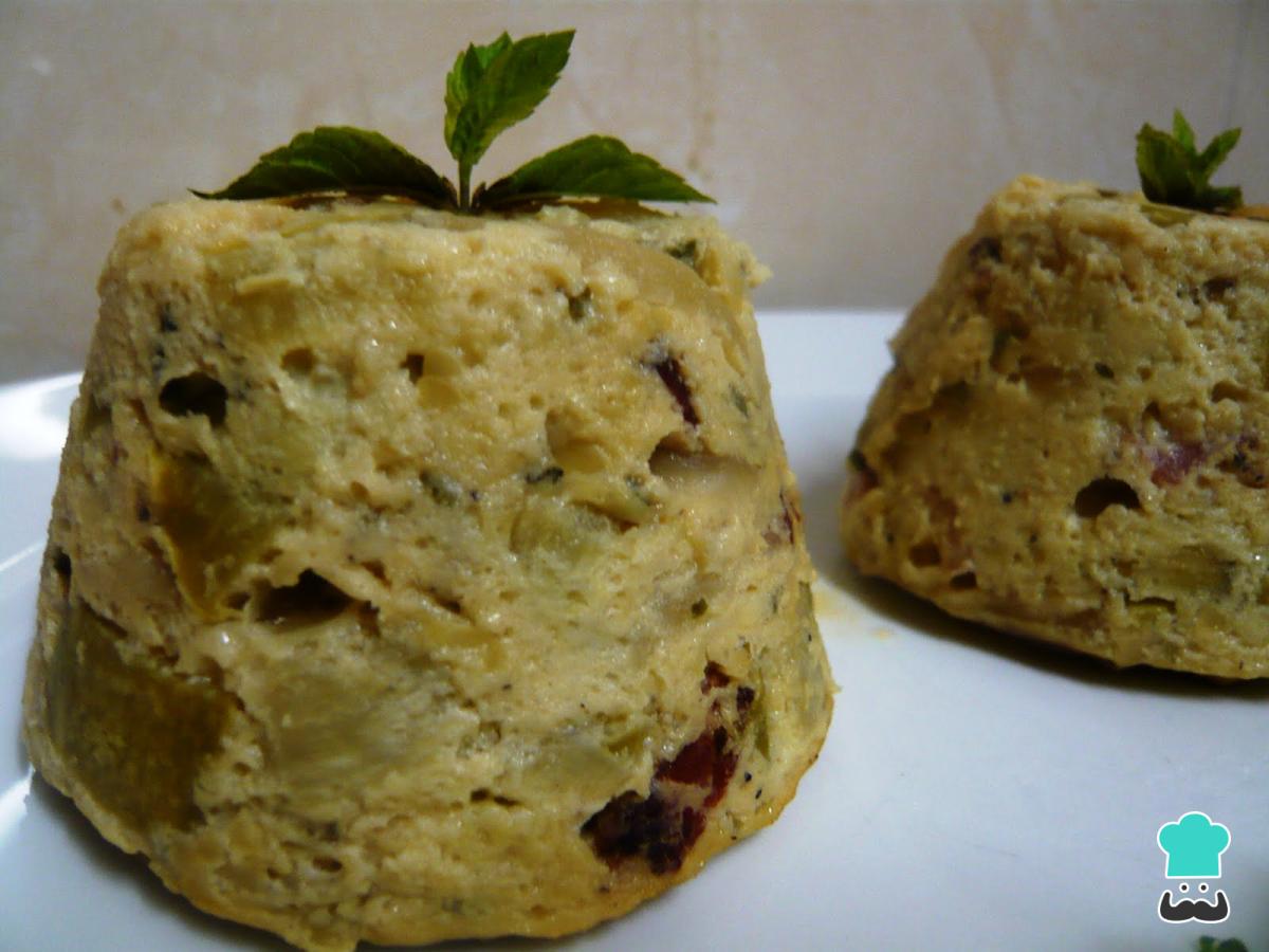 Receta de Flan de cebollas