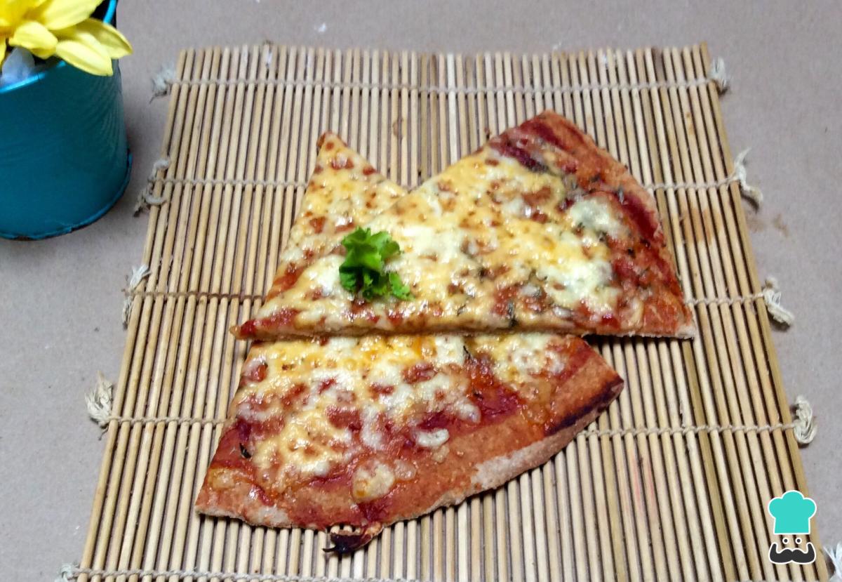 Receta de Masa de pizza sin gluten