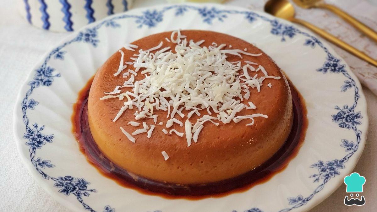 Receta de Flan de coco de la abuela