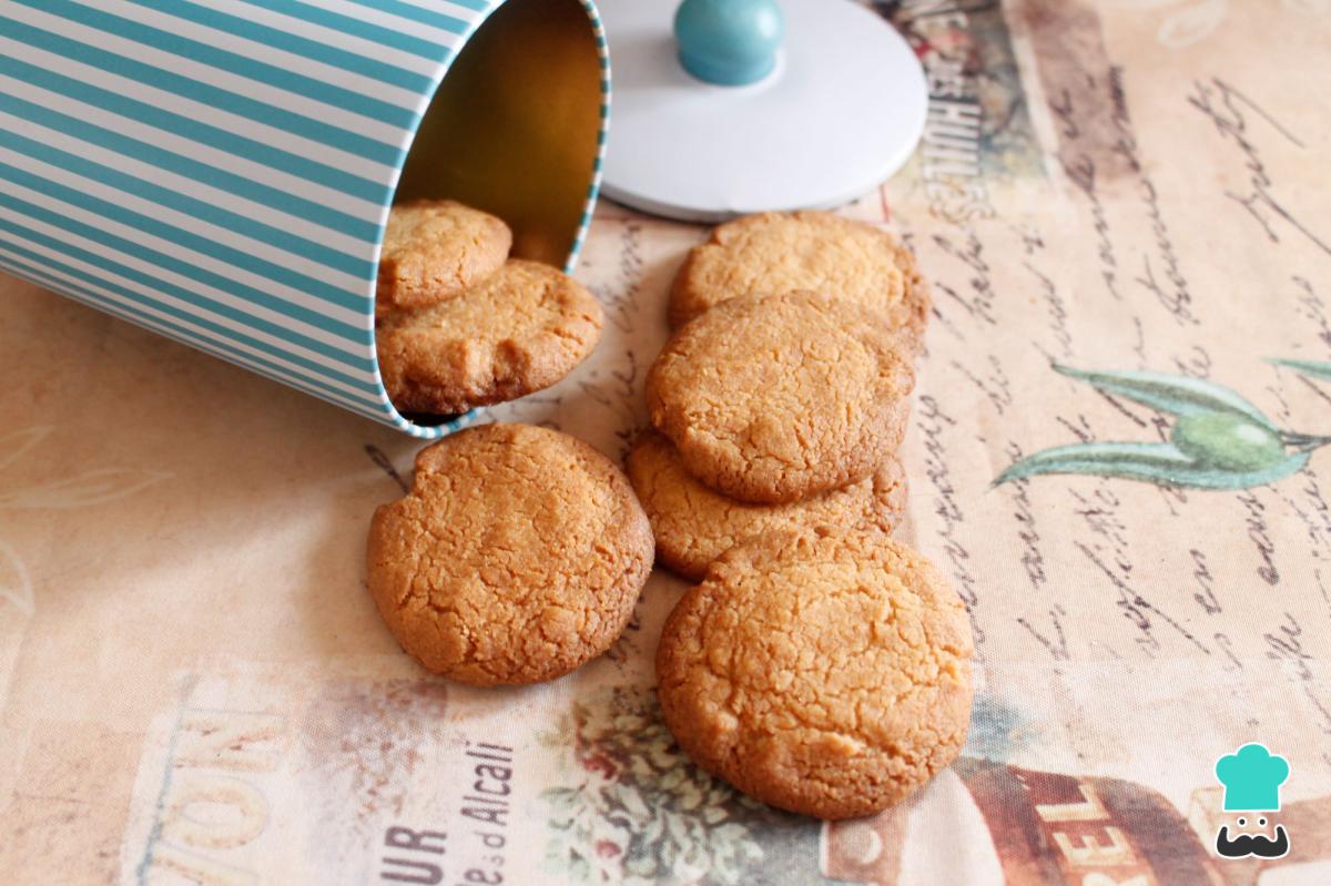 Receta de Galletas de mantequilla sin huevo