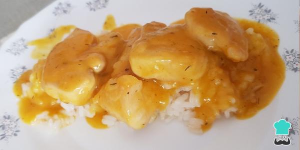 Receta de Pollo con naranja y miel