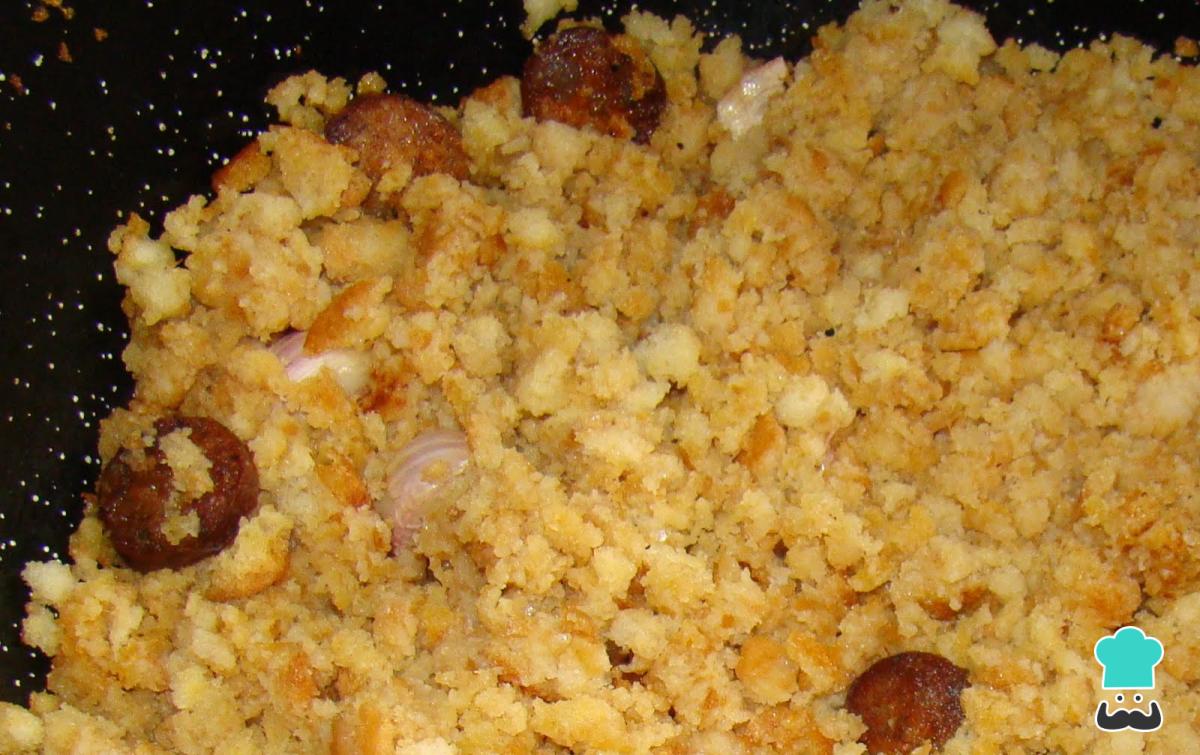 Receta de Migas manchegas originales