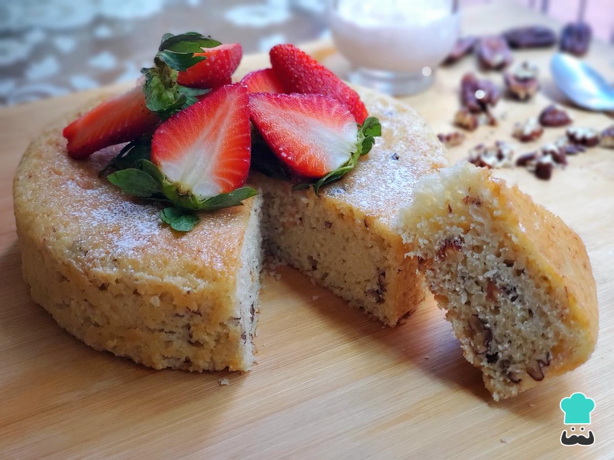 Receta de Queque de yogur esponjoso