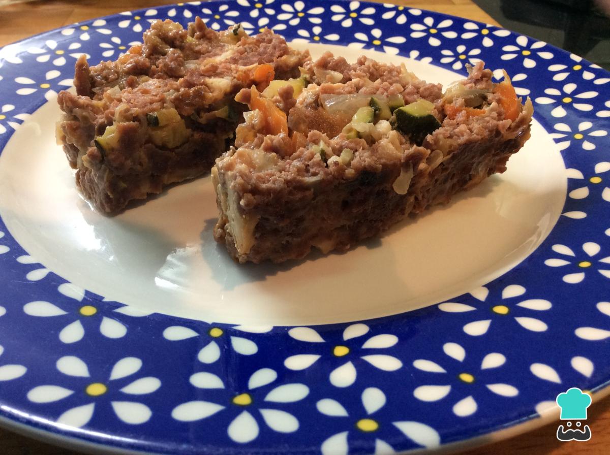 Receta de Pastel de carne con verduras