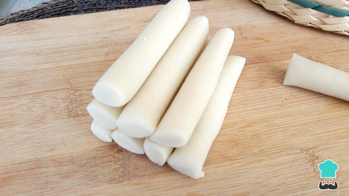 Receta de Pastel de arroz coreano