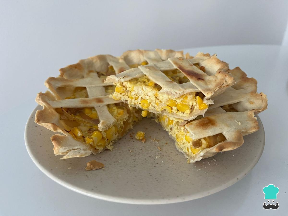 Receta de Tarta de choclo y pollo