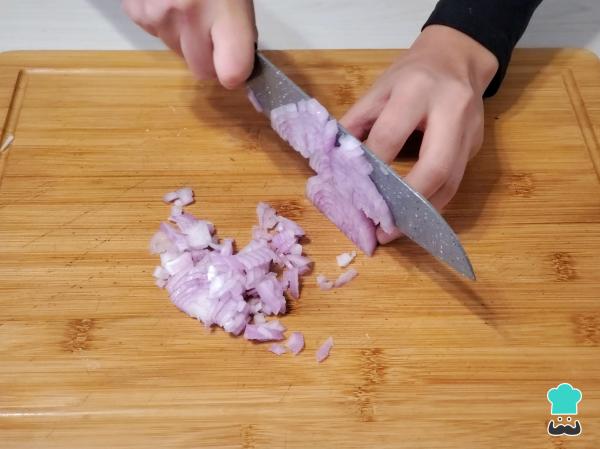 Receta de Ensalada de lentejas de bote - Paso 2