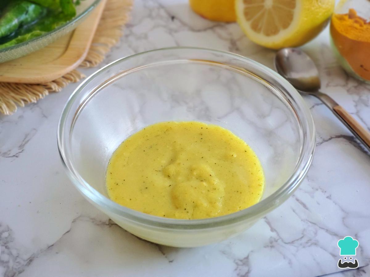 Receta de Salsa de mostaza y limón