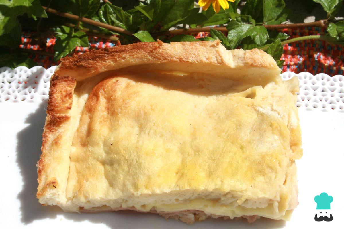 Receta de Sándwich gigante al horno