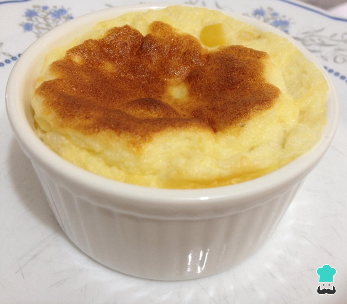 Receta de Soufflé de maíz tierno y queso parmesano