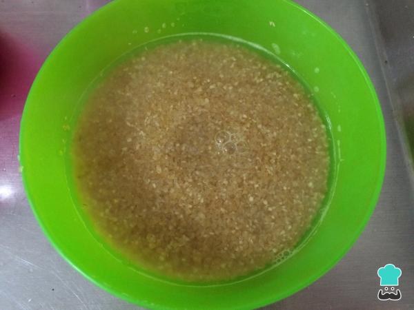 Receta de Trigo americano con salsa harissa - Paso 5