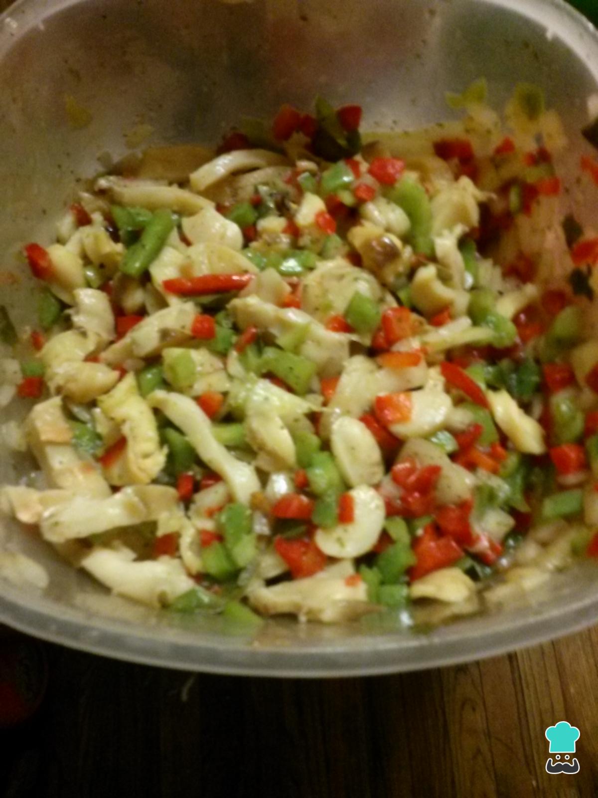 Receta de ensalada de carucho