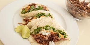 Receta de Tacos dorados de barbacoa