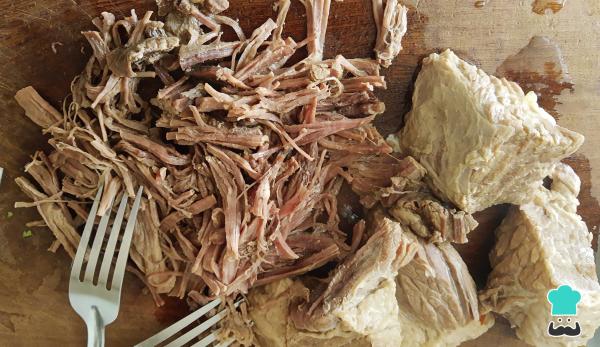 Receta de Tacos dorados de barbacoa - Paso 5