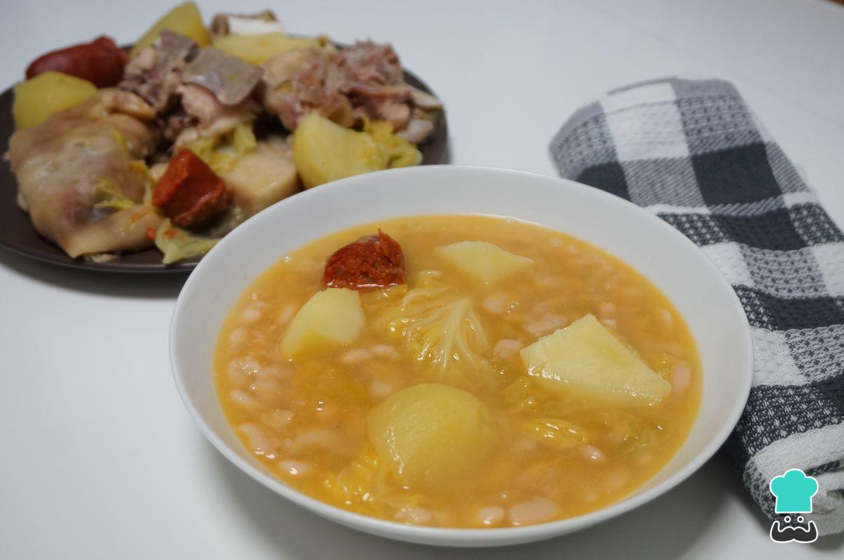 Receta de Caldo gallego de la abuela