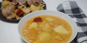 Receta de Caldo gallego receta de la abuela
