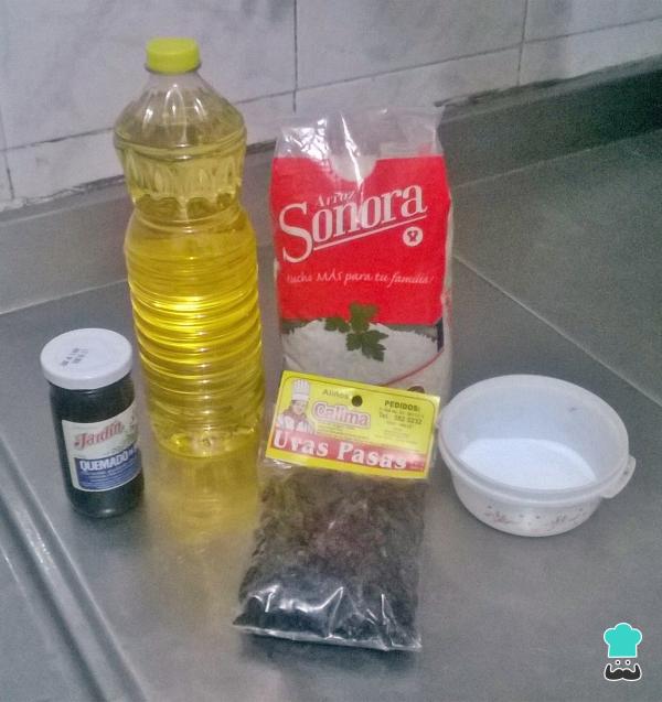 Receta de Arroz con pasas - Paso 1