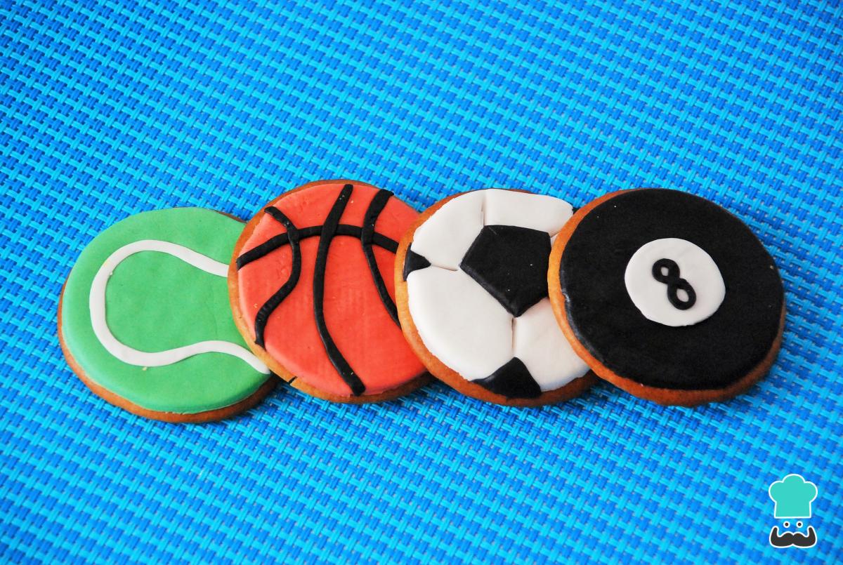 Receta de Galletas decoradas: deportes