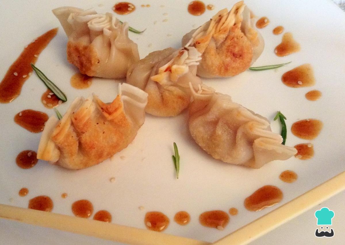 Receta de Gyozas de carne