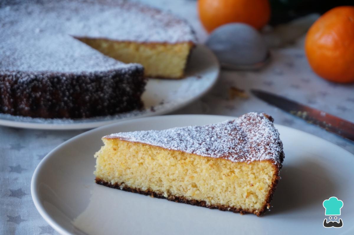 Receta de Bizcocho de mandarina y almendras