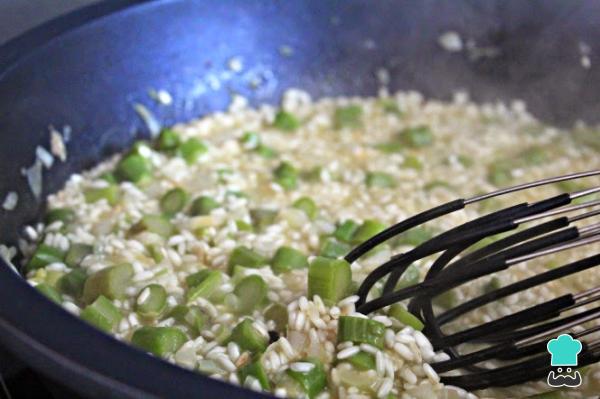 Receta de Risotto de espárragos trigueros - Paso 8