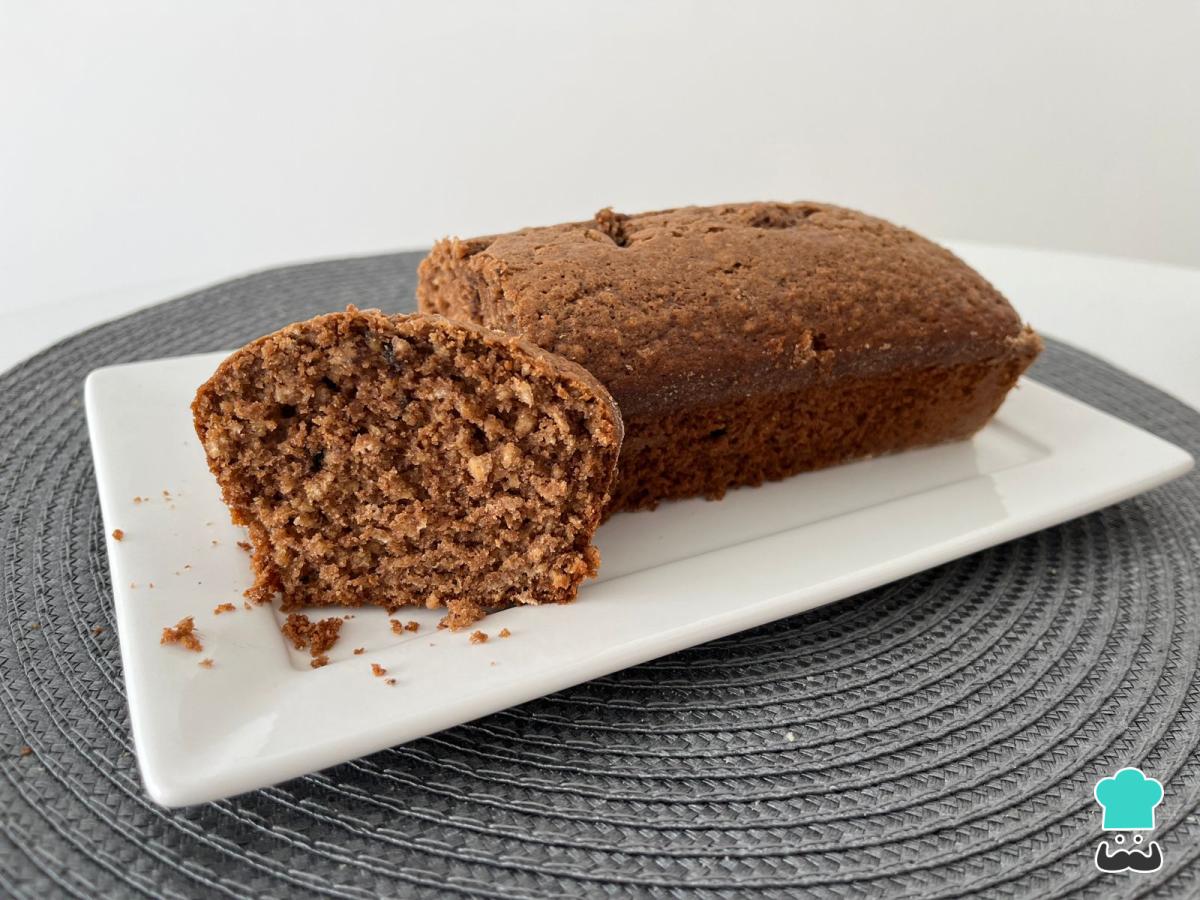 Receta de Budín de algarroba y avena