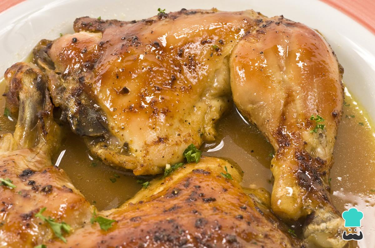 Receta de Pollo en pepitoria con Thermomix