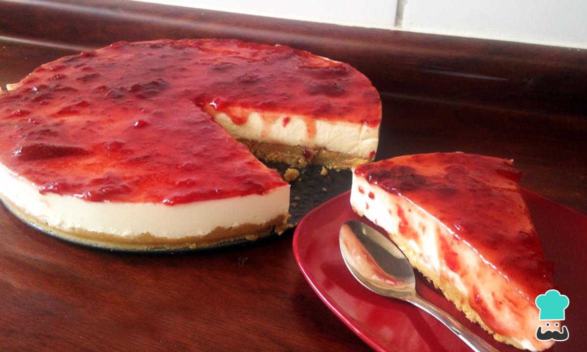 Receta de Tarta de queso con cuajada