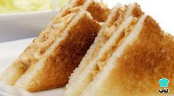 Receta de Sándwich tostado de coliflor