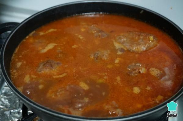 Receta de Carrilleras al vino tinto de la abuela - Paso 6