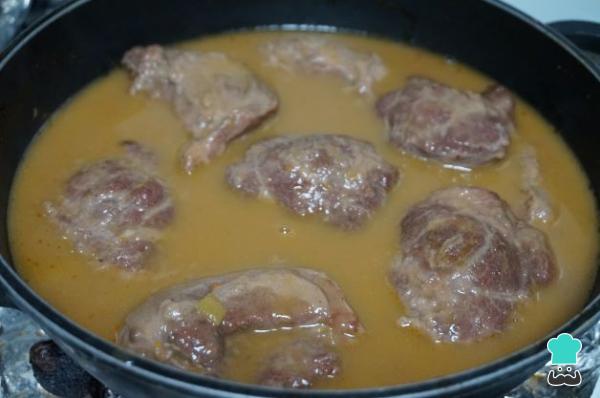 Receta de Carrilleras al vino tinto de la abuela - Paso 8