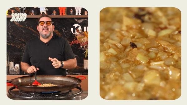 Dani García, chef: "Si sofríes la cebolla bien, el arroz sale perfecto y con un toque de dulzor" - Cocinar así la cebolla hace que el arroz salga perfecto, según Dani García