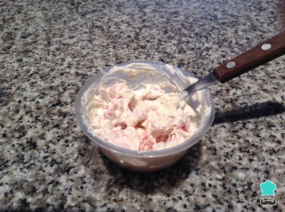 Receta de Dips de jamón