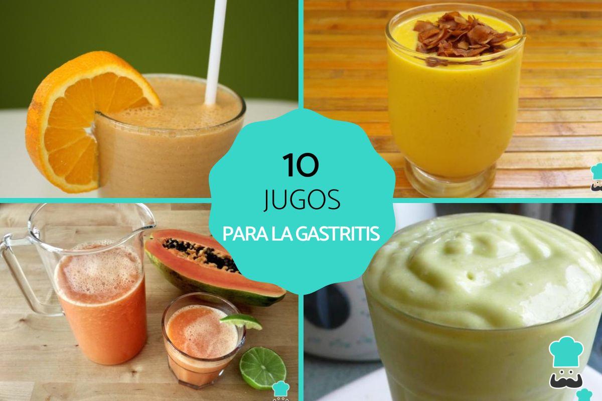 Jugos para la gastritis