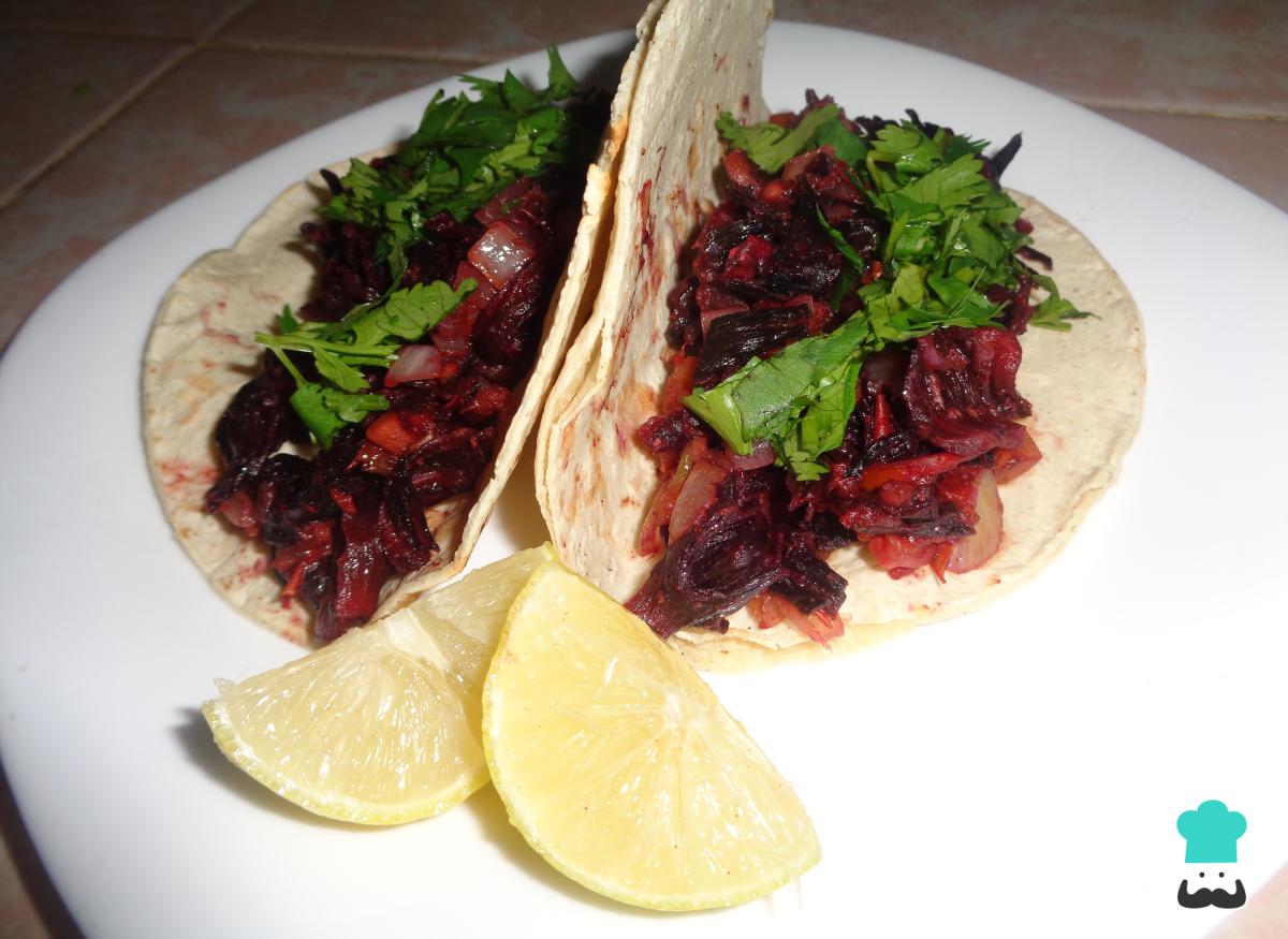 Receta de Tacos de Jamaica