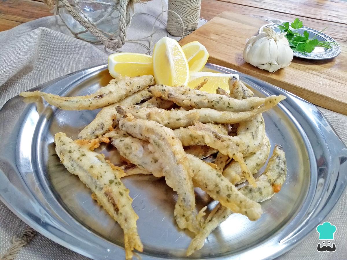 Receta de Pejerrey frito