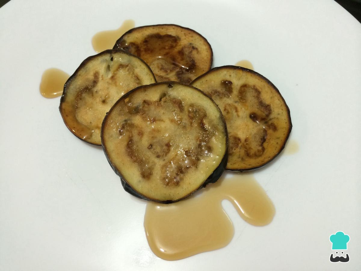 Receta de Berenjenas fritas con miel