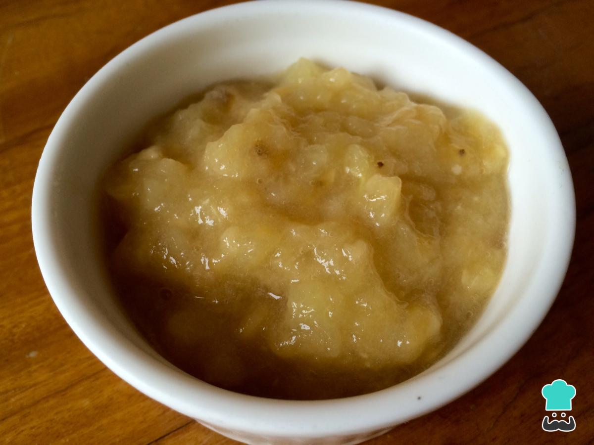 Receta de Compota de manzana y plátano