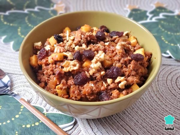 Receta de Relleno de carne molida para pavo - Paso 9