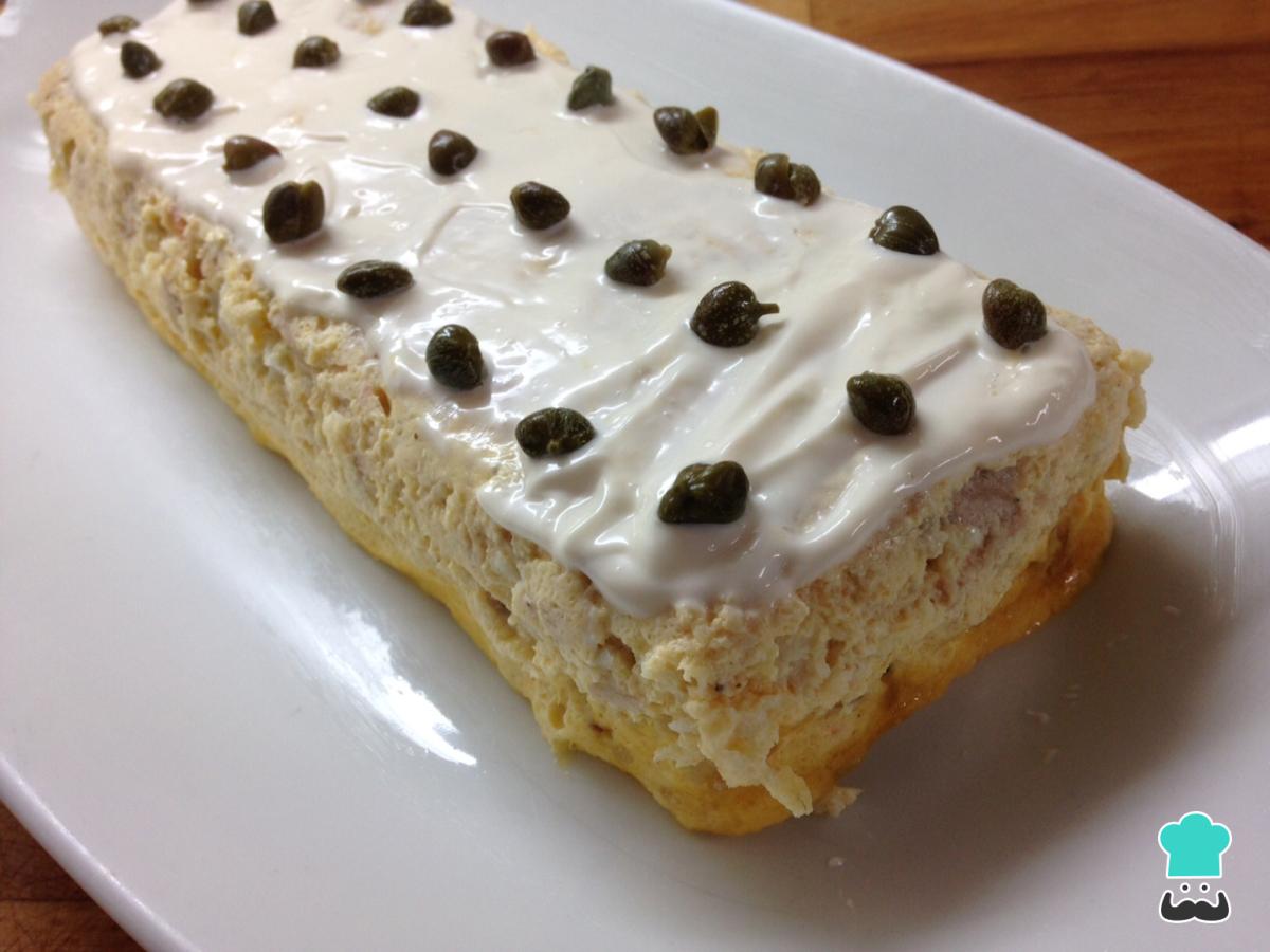 Receta de Pastel de merluza y atún
