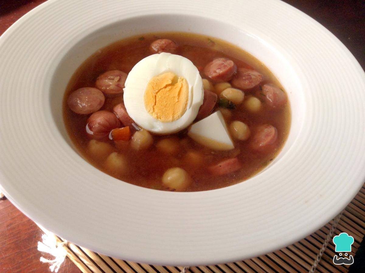 Receta de Garbanzos a la riojana