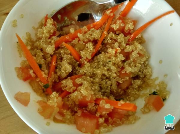 Receta de Rollitos de primavera con quinoa - Paso 6