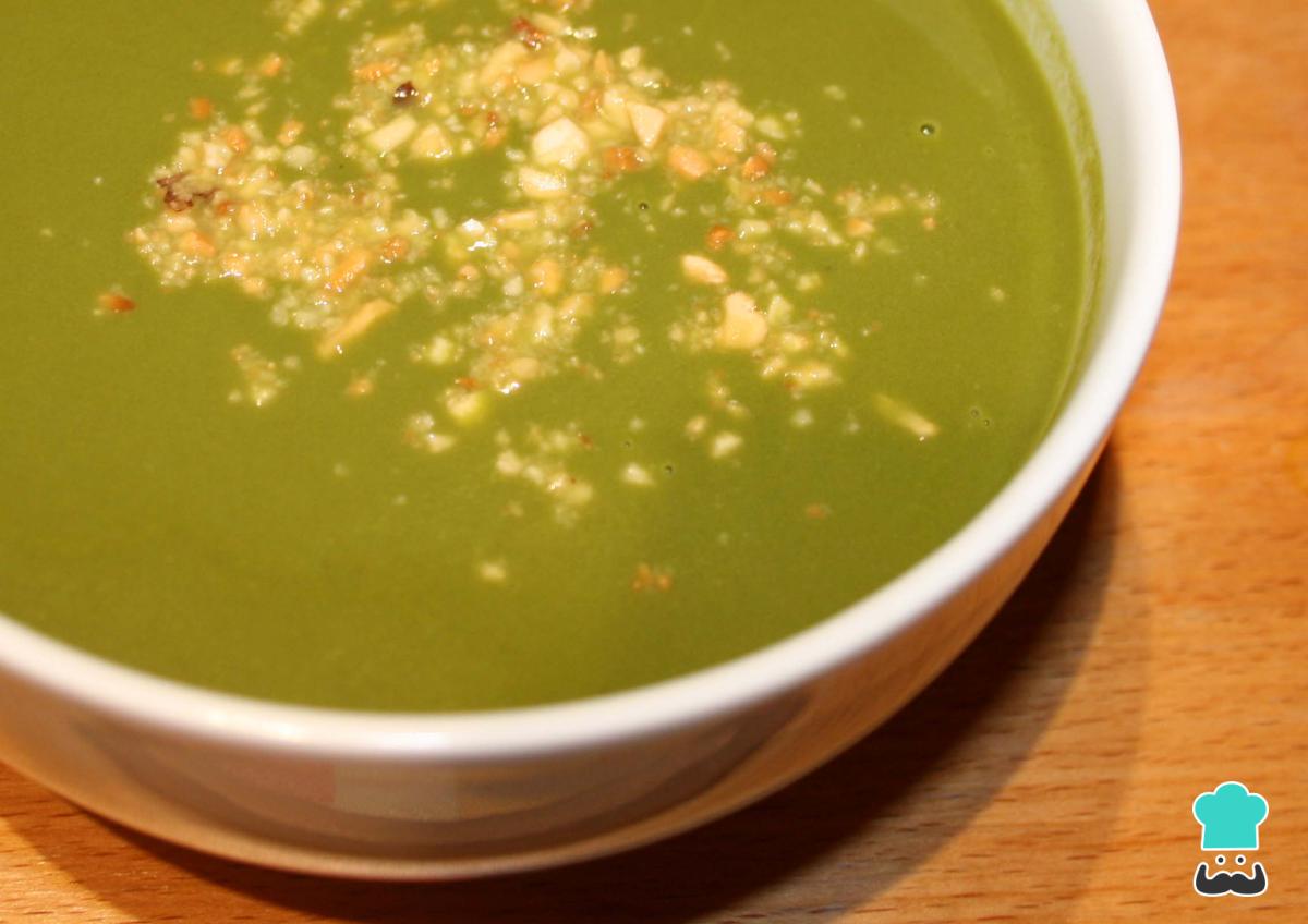 Receta de Sopa de espinacas a la crema