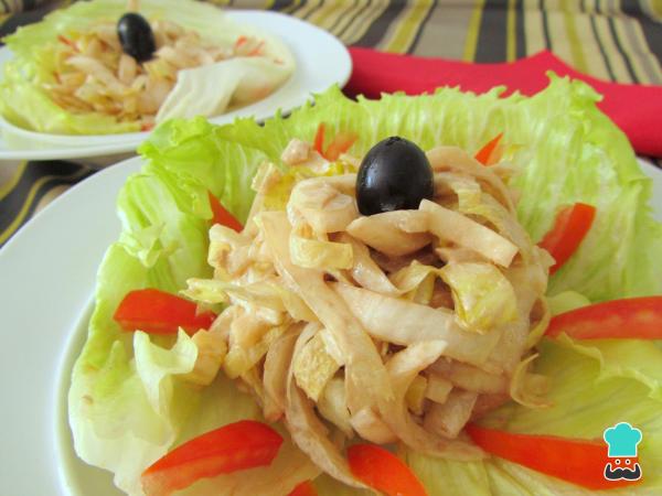 Receta de Ensalada de endibias con vinagre balsámico