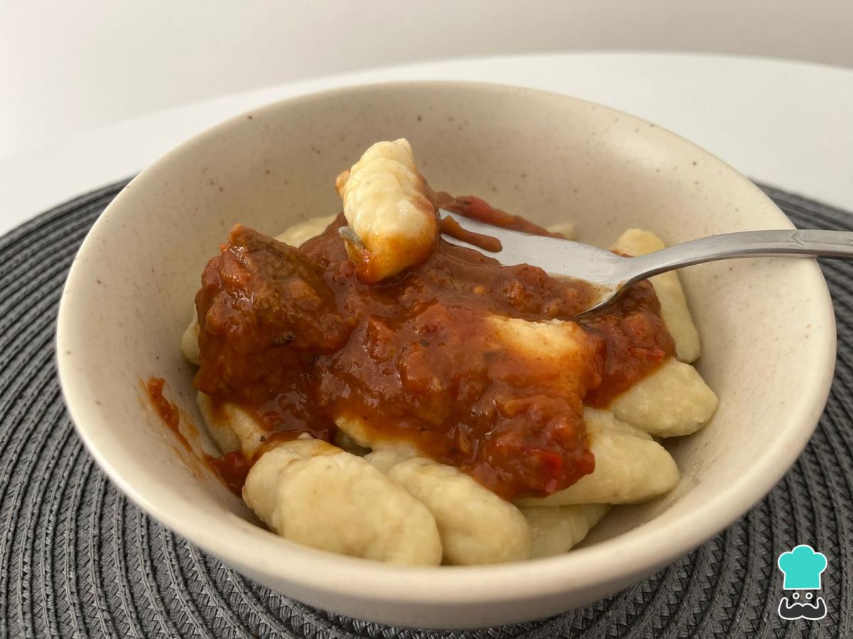 Receta de Ñoquis de papa y ricota